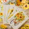 Bencailor 6 Pcs Sunflower Kitchen Towels Decorative Sets Dish Towels Absorbent Fast Drying Hand Tea Vintage Hanging Reusable Cleaning Dishcloths for Cooking Farmhouse Bathroom Accessory